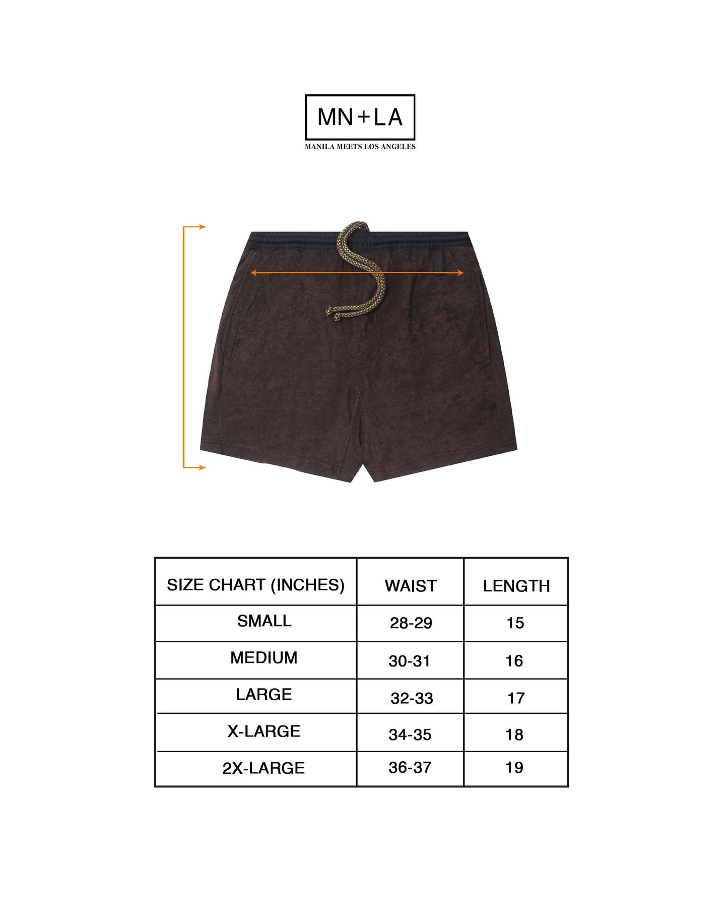 TOWEL STRIDE SHORTS IN CHARCOAL GREY