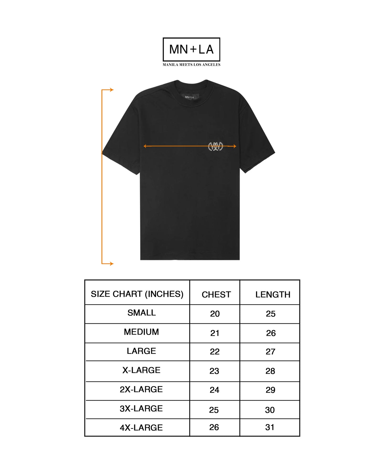 TWIN M'$ LOUNGE TEE IN CAVIAR