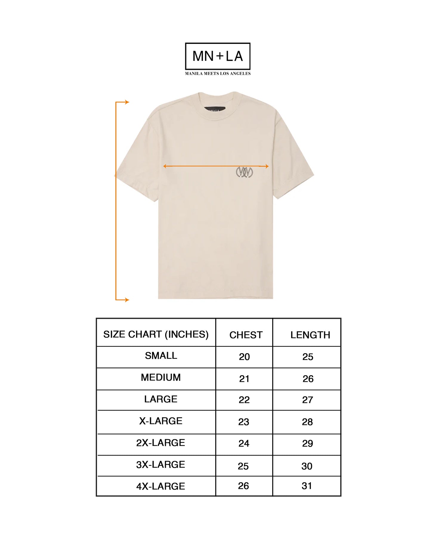 TWIN M'$ LOUNGE TEE IN OAT