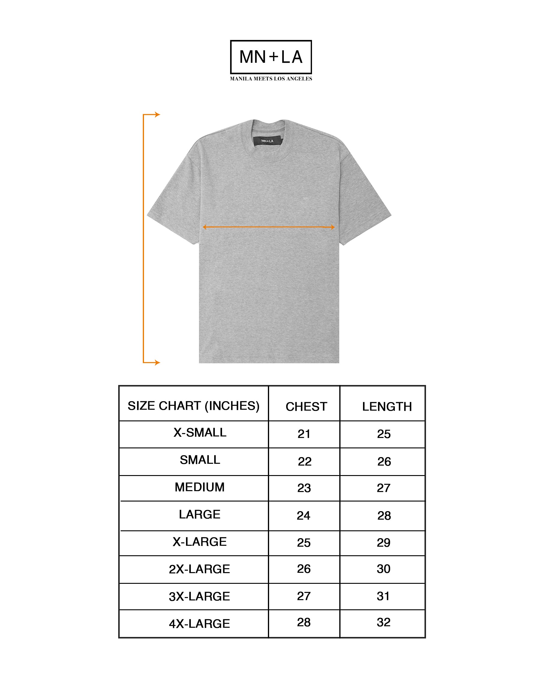 ULTRA HEAVY BOX TEE IN HEATHER GREY – MN+LA