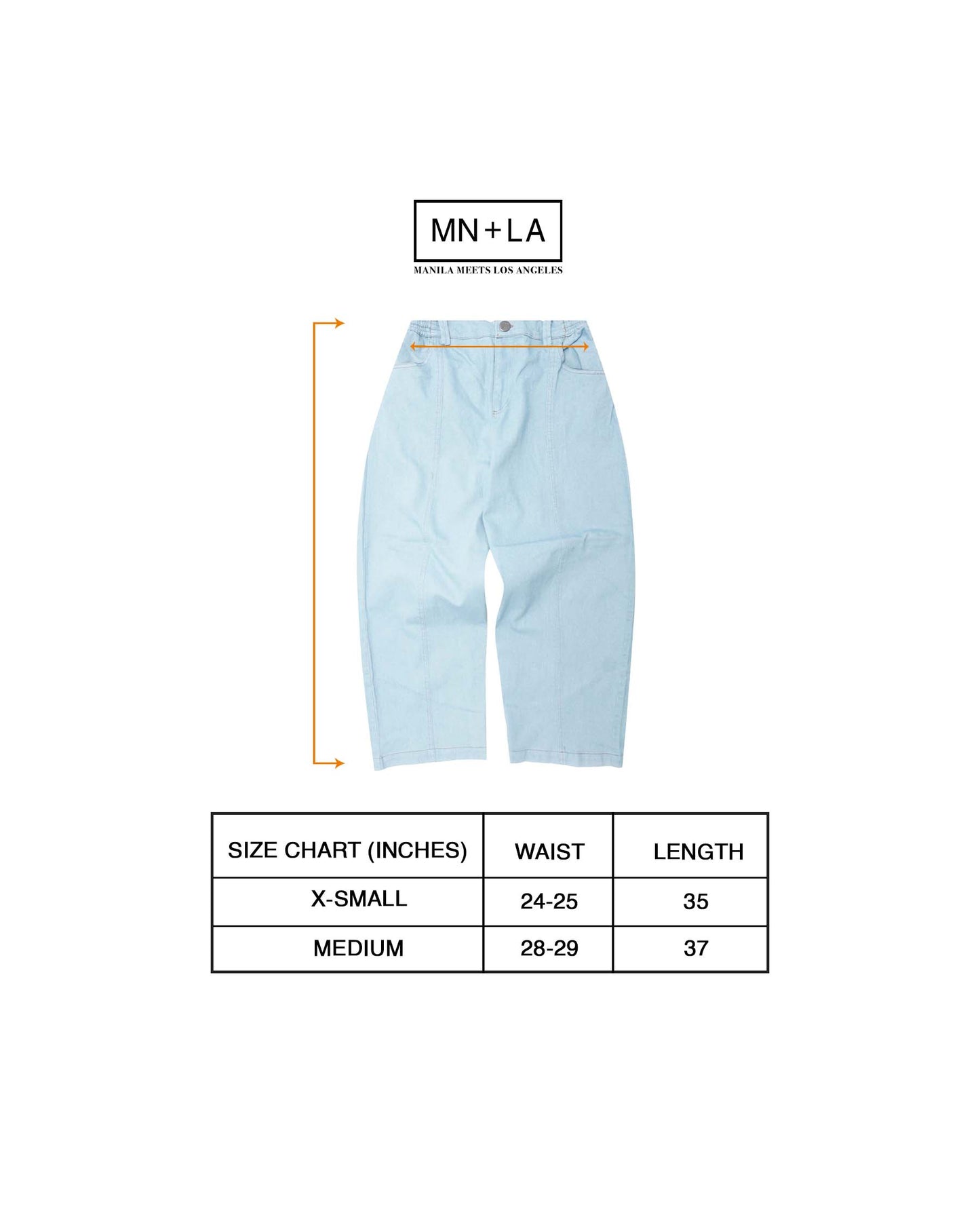 "VAPOR BLUE" BONNIE PANTS