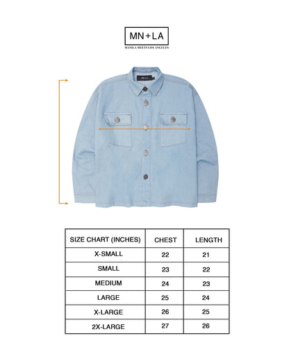 "VAPOR BLUE" CHORE JACKET V2
