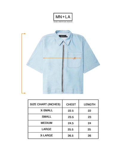 "VAPOR BLUE" CHORE SHIRT