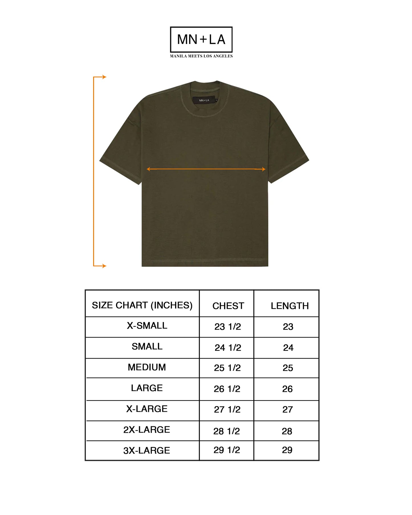VAST TEE IN OLIVE