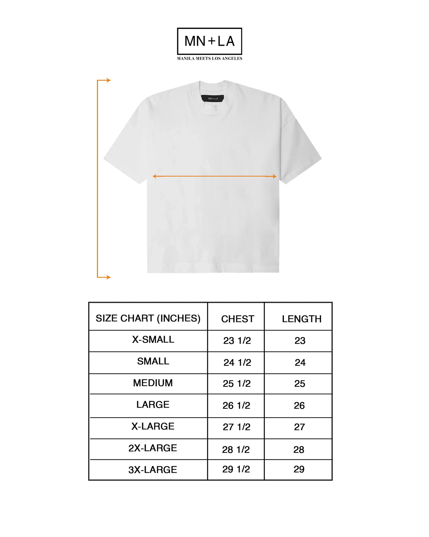 VAST TEE IN WHITE