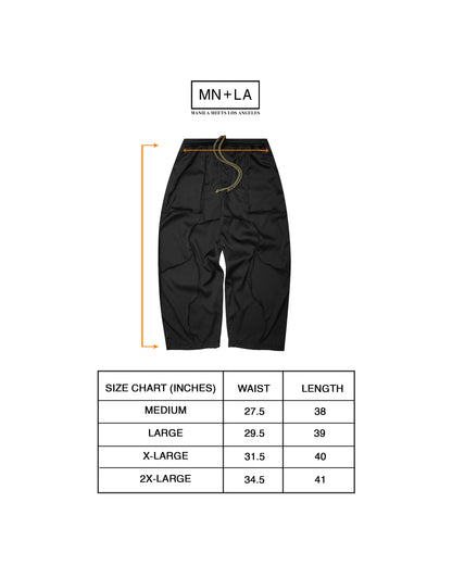 VEINS PANTS IN ONYX