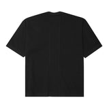 WAFFLE WEAVE MOCK NECK TEE V4 IN ANTHRACITE