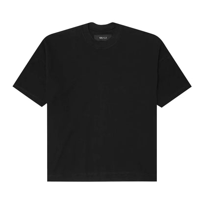 WAFFLE WEAVE VAST TEE IN ANTHRACITE