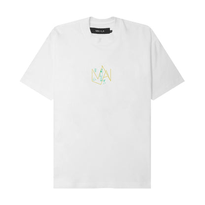 "IN MY ROOM" TEE IN WHITE