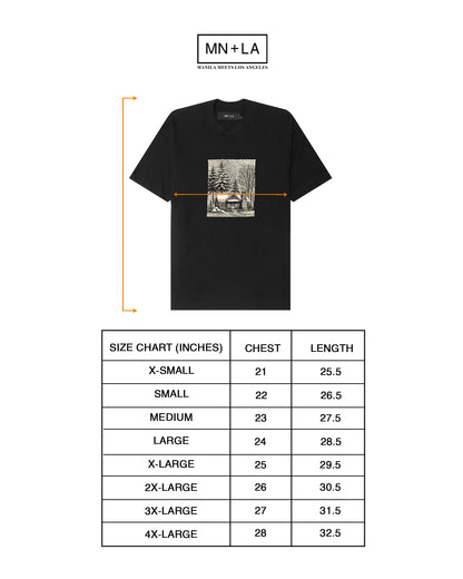 "WINTER" TEE IN ANTHRACITE