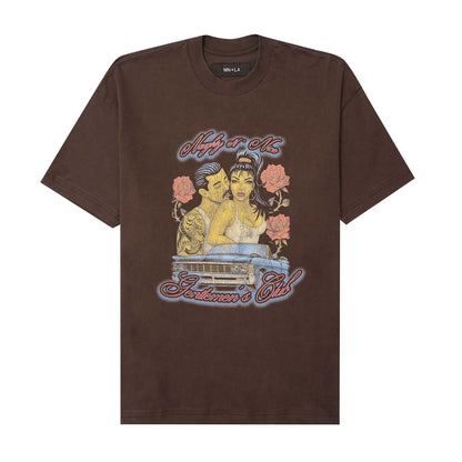"EL ROMANTICO" TEE IN WOOD