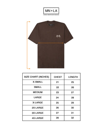 "WRAITH" TEE IN WOOD