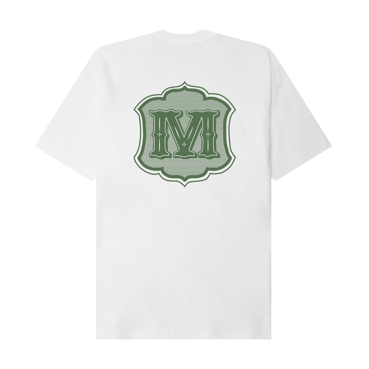 "M'$ TYPE III" TEE IN WHITE