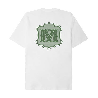 "M'$ TYPE III" TEE IN WHITE
