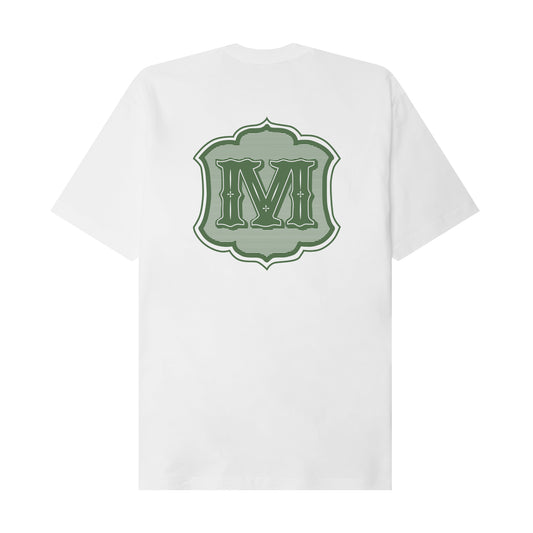 "M'$ TYPE III" TEE IN WHITE