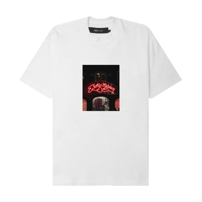 "EROTIC MUSEUM" TEE IN WHITE