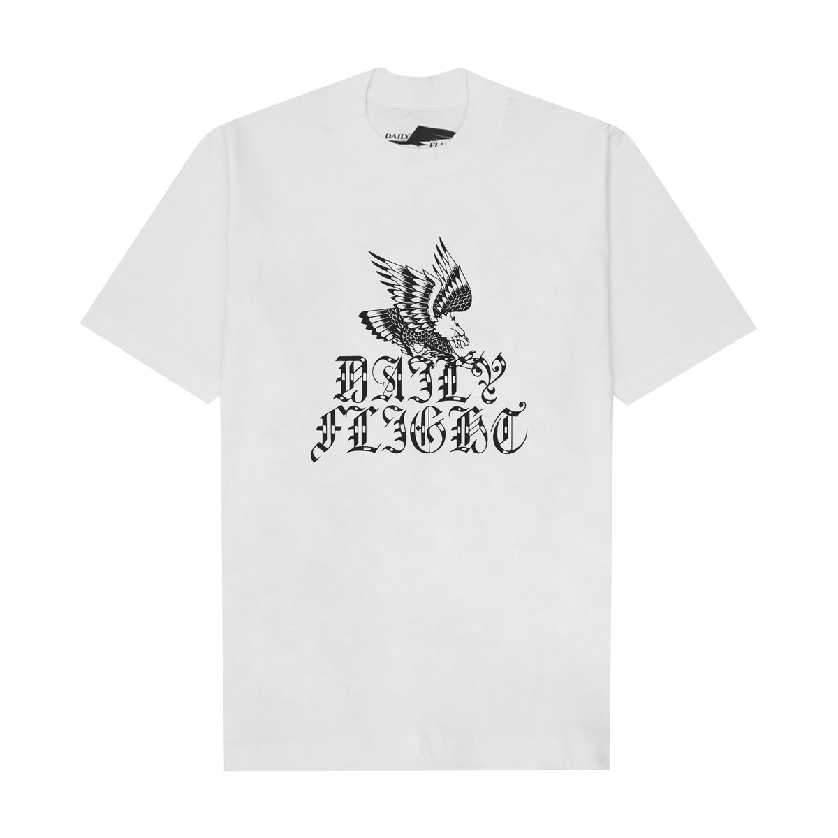 "ALPHA" TEE IN WHITE