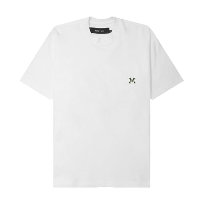 "HITTER" V3 BOX TEE IN WHITE