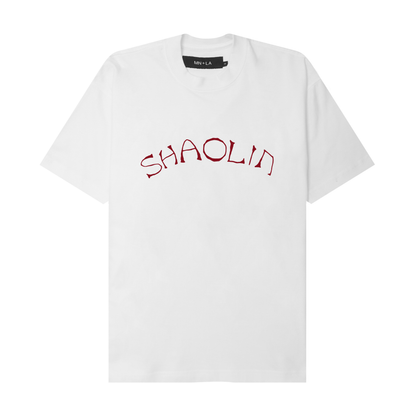 "SHAOLIN" BLOODMOON ON WHITE