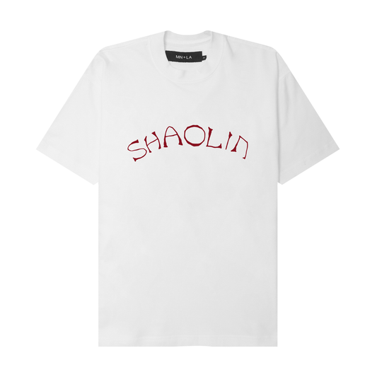 "SHAOLIN" BLOODMOON ON WHITE