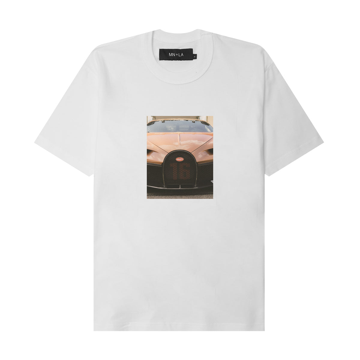 "TOP G" TEE IN WHITE