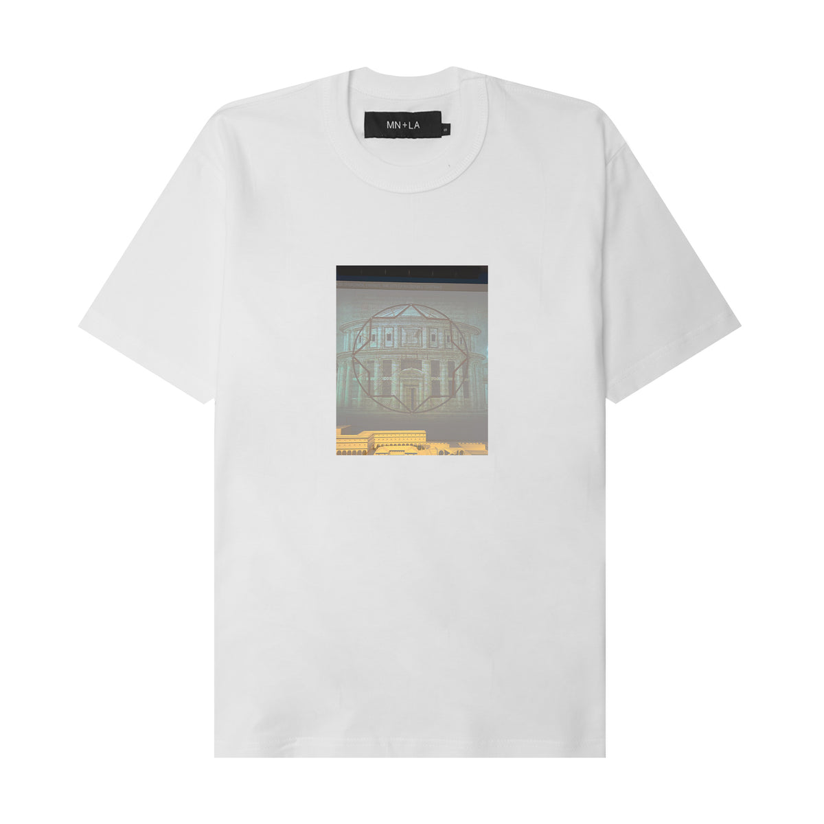 "MUSEUM" TEE IN WHITE