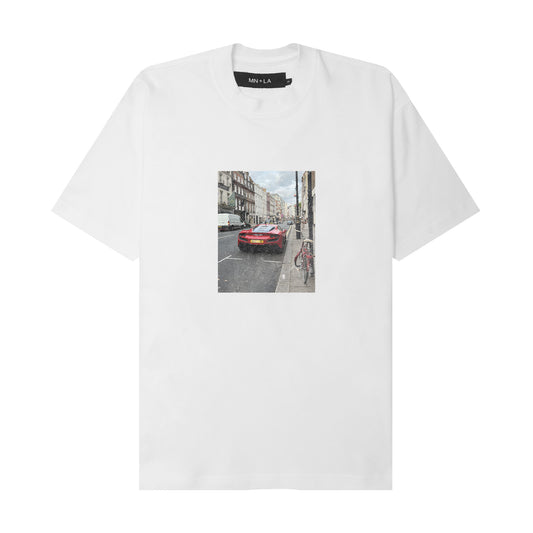 "F8 TRIBUTO" TEE IN WHITE