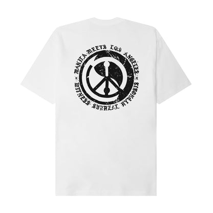 "Qi" TEE IN WHITE