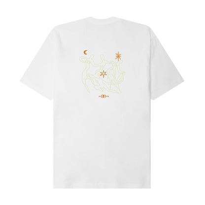 "ETERNAL RYTHM" TEE IN WHITE