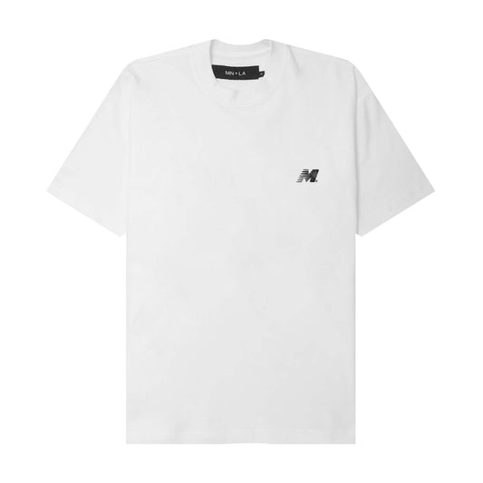 "ARE WE THERE YET?" TEE IN WHITE
