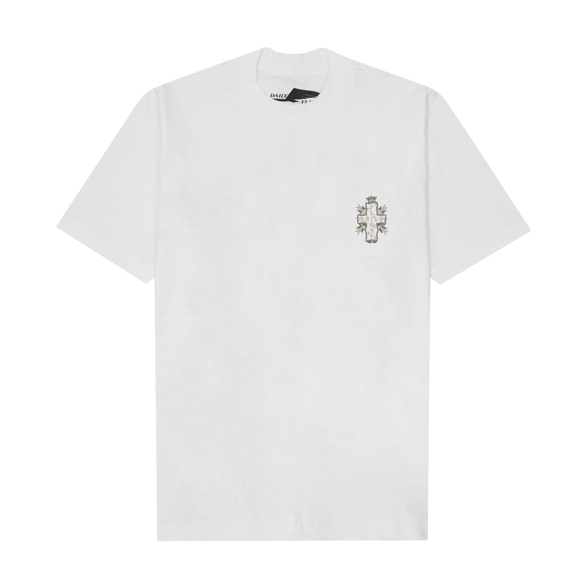 "OLD TESTAMENT" TEE IN WHITE