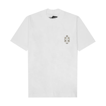 "OLD TESTAMENT" TEE IN WHITE