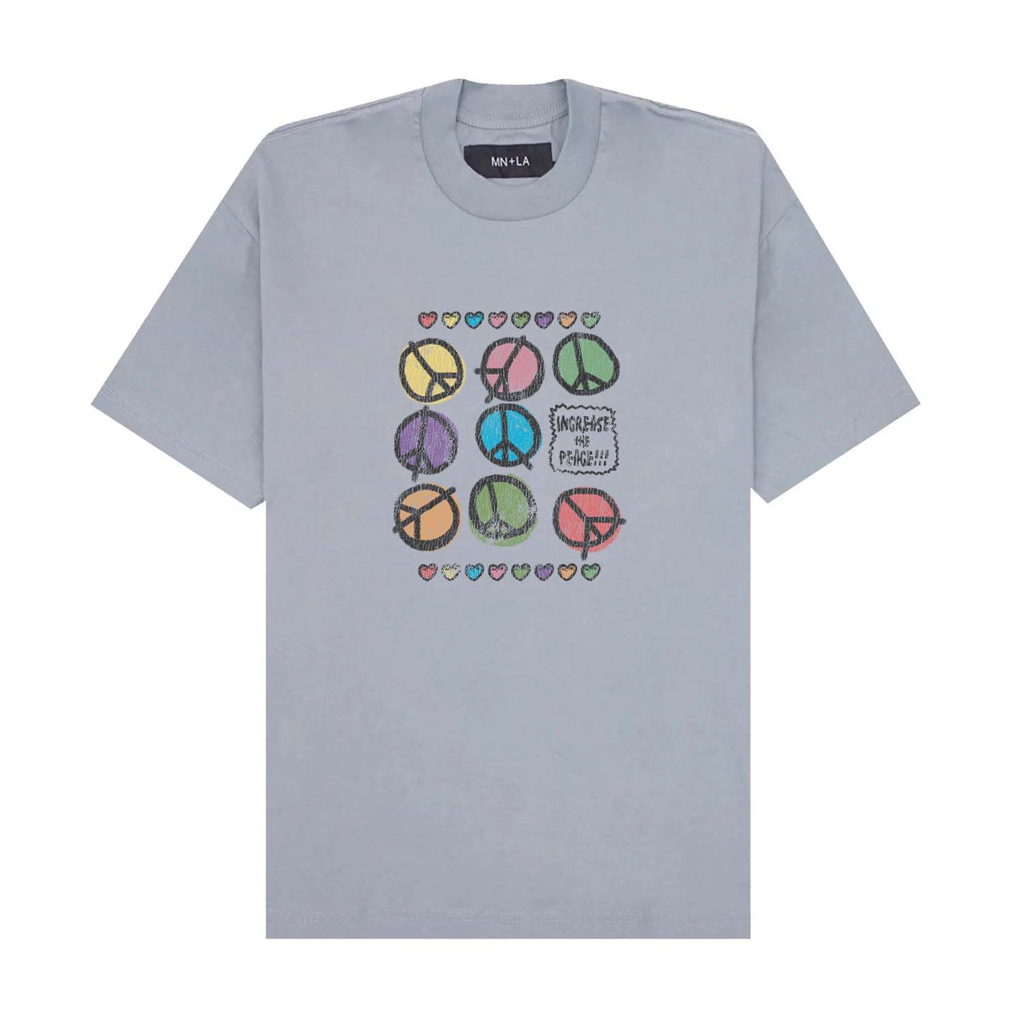 "INCREASE THE PEACE" TEE IN GLACIER