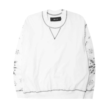 MILITIA LONGSLEEVE TEE IN ARCTIC PAISLEY