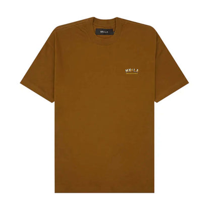 "GOLDEN COAST" TEE IN RUST