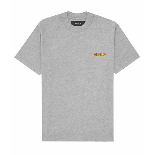 "THAI" LOGO TEE IN HEATHER GREY