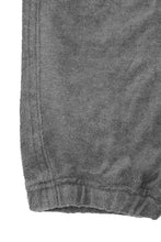 TOWEL TERRY SWEATPANTS IN OWL GREY