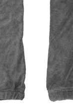 TOWEL TERRY SWEATPANTS IN OWL GREY