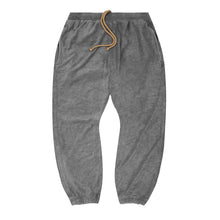 TOWEL TERRY SWEATPANTS IN OWL GREY