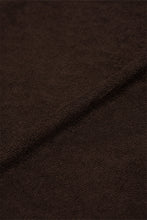 TOWEL TERRY MOCK NECK TEE V3 LITE IN WOOD