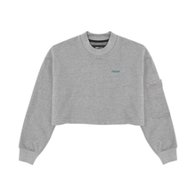 LOUNGE SWEATSHIRT IN HEATHER GREY