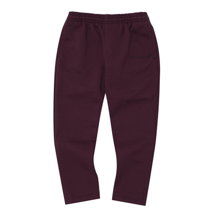 LITTLE HUMAN™ LOUNGE PANTS IN WINE