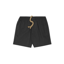 WAFFLE WEAVE HOUSE SHORTS IN CHARCOAL GREY