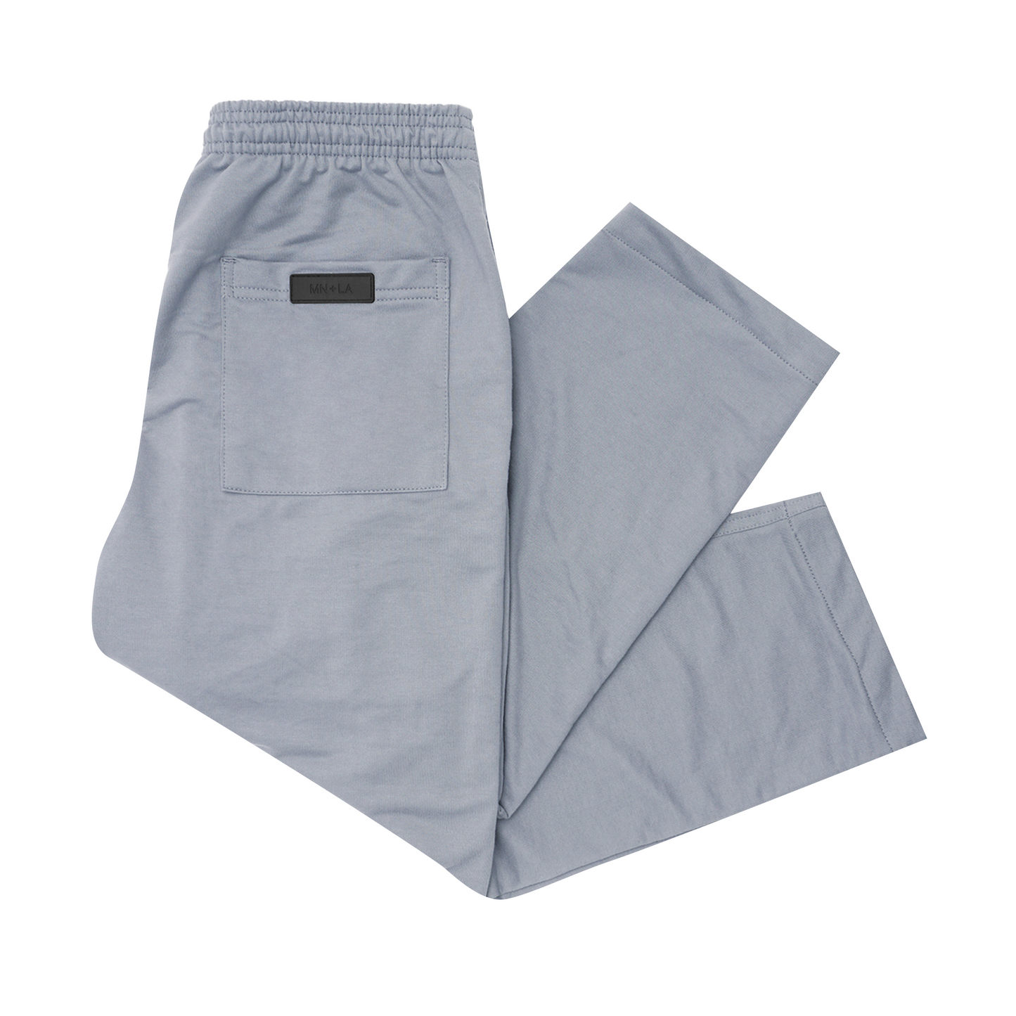 FRENCH TERRY WIDE LOUNGE PANTS IN GLACIER
