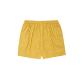LINEN HOUSE SHORTS IN MUSTARD