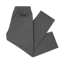 FRENCH TERRY WIDE LOUNGE PANTS IN CHARCOAL GREY