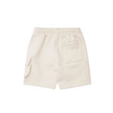 LITTLE HUMAN™ 7 POCKET SWEATSHORTS IN OAT