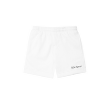 LITTLE HUMAN™ SWEATSHORTS IN WHITE