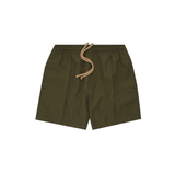 SHINOBI PLEATED HOUSE SHORTS IN OLIVE