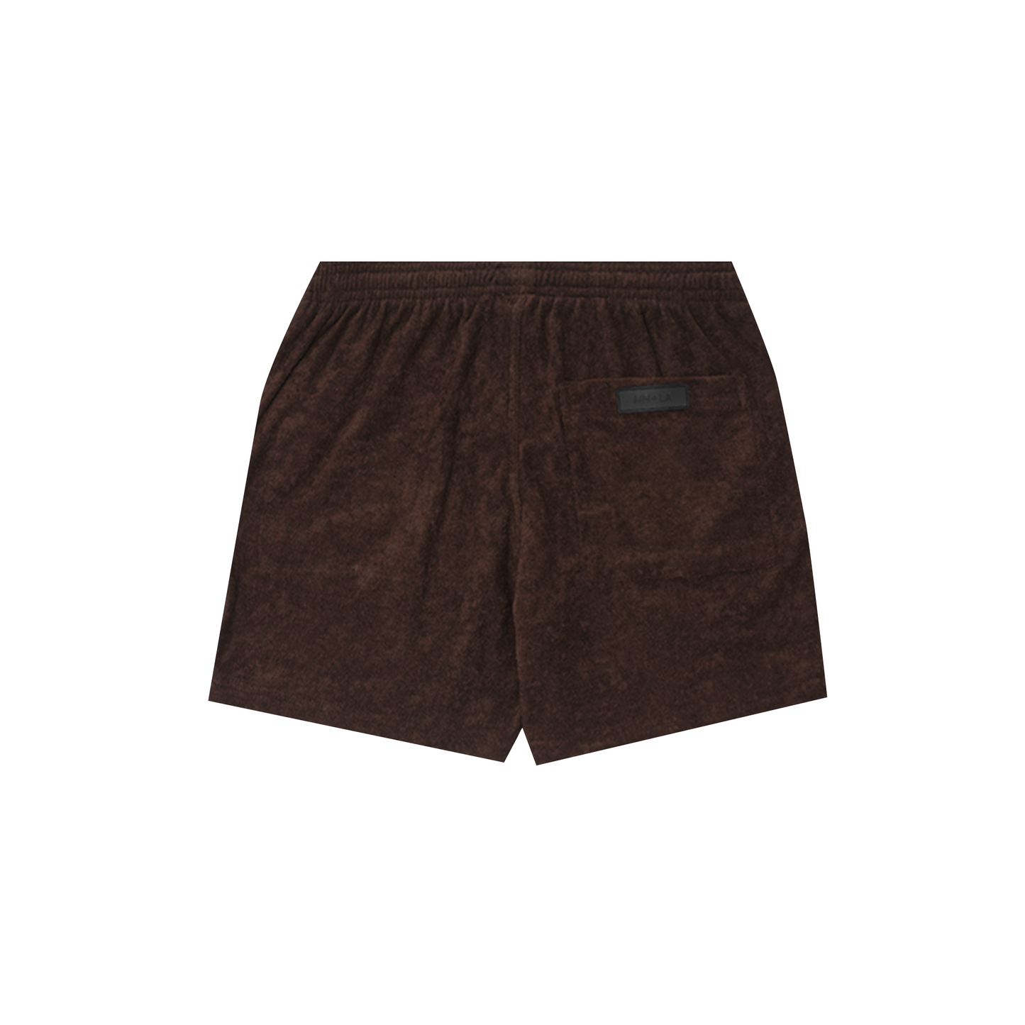 TOWEL TERRY HOUSE SHORTS IN WOOD